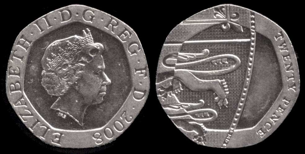 20 Pence 2008